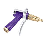 Pistolet à Eau pour Nettoyeur Haute Pression, Lance de Lavage avec Filetage M22 Femelle, Buse 2,5 Mm en Laiton Massif, Jet Puissant, Poignée Ergonomique pour Lavage de Voiture,