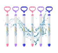 Pistolet à Eau pour,Set de 6 pour batailles Aquatiques | Jouets Aquatiques pour de 4 à 12 Ans,pour dès 4 Ans et Adultes, activités en Famille, Piscine, Anniversaire