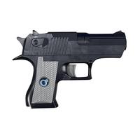 Pistolet À Eau Prank, Pistolet Jouet Double Face À Jet Inversé, Pistolet Manuel avec Mode Réglable, pour Piscine, Jardin, Plage, Fête et Été en Plein Air(Noir)