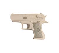 Pistolet À Eau Prank, Pistolet Jouet Double Face À Jet Inversé, Pistolet Manuel avec Mode Réglable, pour Piscine, Jardin, Plage, Fête et Été en Plein Air(Brun)