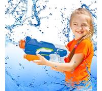 Pistolet a Eau Puissant Pistolet à Enfant 1200ml Water Gun Portée de 10-11m Fusil a Puissant pour Adulte et Enfant Super Soaker pour Jeux et de Plage,Piscine,Cadeau pour