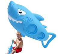 Pistolet à Eau Requin - d'eau de Plage à Haute Pression de Dessin animé | Pistolet à eau de requin, gicleur d'eau à haute pression, jouet d'animal en ABS pour la plage, la piscine, le jardin et