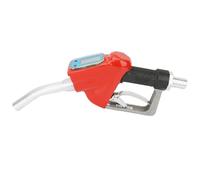 Pistolet à Essence Numérique, Pistolet Pour Carburant Distribution Automatique Pistolet à avec Pompe de Transfert d'Huile de Remplissage avec Débitmètre, Batterie et Connexion