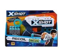 Pistolet à flèche Zuru X-Shot Kickback Pulse Recoil 8 flèches Multicolore G