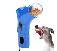 Pistolet à friandises pour chat, lanceur de friandises pour animaux de compagnie, catapulte de nourriture pour chien, chat, distributeur de collations, jouet interactif pour entraînement d'exercice