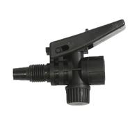 Pistolet à gâchette avec poignée de pulvérisation, interrupteur de débit d'eau, tête de jet pour irrigation agricole, jardinage, pièces de rechange - Noir