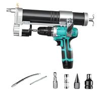 Pistolet à Graisse électrique, Connexion de la buse de Graisse, Graisse électrique Haute Pression sans Fil, Compatible avec Toutes Sortes de forets à Main