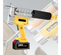 Pistolet à graisse électrique, outil de graissage haute pression 24 V pour applications agricoles, camions et construction