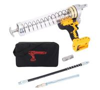 Pistolet à Graisse électrique sans Fil - Outil à Moteur sans balais Haute Pression 12 000 PSI - Machine de Lubrification Portable alimentée par Batterie au Lithium pour Une