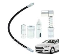 Pistolet À Graisse Kit d'Accessoire de Lubrification - Kit de Remplacement de Tuyau pour Pulvérisateur à Graisse | Accessoires Véhicule en Acier Carbone pour Mécanique Industrielle