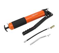 Pistolet à Graisse Manuel Haute Pression 10 000 psi 600 CC pour Automobiles, camions, navires, tondeuses à Gazon, tracteurs, Acier en Alliage de Zinc, Plastique, Construction (Double Piston Renforcé