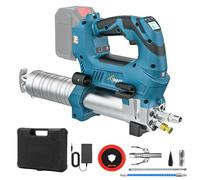 Pistolet à graisse sans fil pour Makita 18 V Lithium, 12000 PSI 170 g/min, presse à graisse électrique avec moteur sans balais, 3 vitesses graduées pour graisse en vrac et tube à beurre (sans batterie