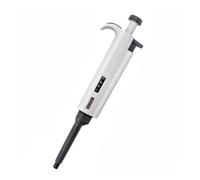 Pistolet à micro-pipettes de laboratoire, pipette numérique réglable en plastique à canal avec plage de pointes de 0,1 ΜL à 10 ML. Réglage précis du volume(5-50ul)