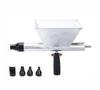 Pistolet à mortier de grande taille pour pointage, perceuse en métal, pulvérisateur de mortier électrique, pistolet à joint avec 4 buses amovibles, machine à joindre le ciment pour sols, murs en