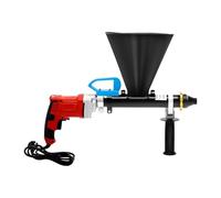 Pistolet À Mortier Électrique 700W, Machine À Jointoyer Semi-Automatique, Pompe À Ciment Avec Trémie 23cm Et 2 Buses, Outil Professionnel Pour Portes, Climatisation Et Réparation Murale
