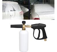 Pistolet à mousse haute pression pour lavage de voiture Pistolet à mousse de savon, générateur d'eau pulvérisée, fil extérieur : 14 x 1.5