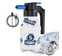 Pistolet à mousse pour plateau de pression, à mousse | SPRAYER FOAMING PUMP SPRAYER | Puissant multi mousse électrique 1,5 L pour lave-moto, camion, bateau pneu