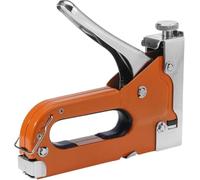 Pistolet à ongles 3 en 1 pour la construction de meubles, agrafeuse d'ameublement avec agrafes, outil essentiel de menuiserie pour projets de décoration d'intérieur