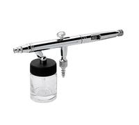 Pistolet à Peinture, Aérographe à succion 0,3/0,5/0,8 mm - Ensemble de Pistolets pulvérisateurs Portables Professionnels à Double Action (22cc)(WD-182-0.3MM)