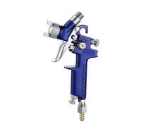 Pistolet à peinture aérographe professionnel Mini buse 0.8/1.0mm pistolet de pulvérisation for voitures outil pneumatique pulvérisation for peinture murale(The caliber 1.0 blue)