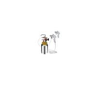 VEVOR Pistolet à peinture portable réservoir 2 L – Buse 1,8 mm, Pression max 45 PSI