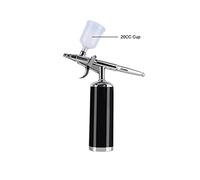 Pistolet à Peinture, Brosse à air sans fil Compresseur de bronzage sans fil de bronzage Spray maquillage maquillage grand capacité Coupe d'encre Coupe d'arme à feu machine à aérographe for femmes(METU