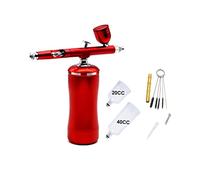 Pistolet à peinture, Démarrage automatique et arrêt de l'aérographe Échelle de l'aérographe Modèles Beauté Salon Piston Compresseur Air Cookies Cookies Tatouage temporaire Automobile de bronzage sans