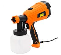 Pistolet à peinture électrique 500 W avec 3 tailles de buses (800 ml) - Outil de peinture professionnel pour une pulvérisation efficace - Idéal pour les murs, les meubles et les projets de bricolage