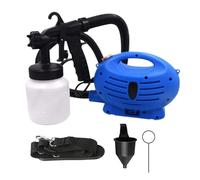 Pistolet à Peinture Électrique,Appareil Electrique à Peindre avec Flexible d'air - Réservoir 800ml Outils de Rénovation pour Porte Meuble Clôture Murs Extérieur Intérieur