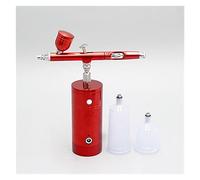 Pistolet à Peinture, Ensemble d'aérographe avec Mini compresseur d'air, buse de 0.3mm, pistolet de pulvérisation for peinture à ongles, coloration de gâteaux, modèle professionnel, outil de coloration
