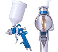 Pistolet A Peinture HVLP Professionnel système de pulvérisation de Peinture Alimentation par Gravité Buse 2,0mm TC TECHNIC