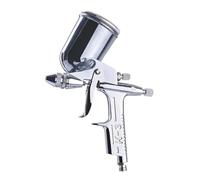 Pistolet à Peinture, Mini Pistolet Pulvérisateur Pneumatique 125 Ml, Buse 0,5 Mm - Aérographe Pneumatique Professionnel For Peinture Automobile, Rénovation De Meubles Et Réparations DIY