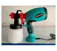 Pistolet à Peinture, Pulvérisateur électrique Multi-usages for Peinture Murale, désinfectant à l'alcool et Purification de l'air Domestique(Groen)