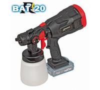 Pistolet à peinture "R-BAT20', 120w, 20 volt