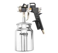 Pistolet à peinture, réservoir inférieur 1,0 l, buse 1,5 mm