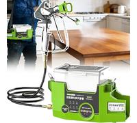 Pistolet À Peinture sans Air Tout-en-Un, 500 W, pour La Murale Électrique, Modèle 2026. Double Mode d'alimentation (Alimentation Secteur Et Filaire) pour des Murs Intérieurs