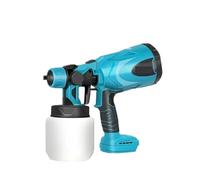 Pistolet à peinture sans fil 800 ml, aérographe électrique 150 W avec contrôle du débit, 3 modes de pulvérisation, nettoyage facile pour le bricolage, maison, voiture, intérieur, extérieur, murs, 2