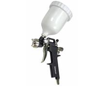 Pistolet à peinture Stanley avec godet supérieur, buse de 2,5 mm, débit de 250 l