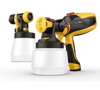 WAGNER Système de Peinture par pulvérisation W 590 FLEXiO pour peintures murales, Vernis & lasures à l'intérieur & à l'extérieur, 15 m²-6 Min, réservoir 1300 ml/800 ML, 630 W