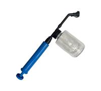 Pistolet à poudre réglable avec design étanche et récipient transparent pour une pollinisation efficace des plantes et du jardinage