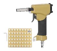 Pistolet à Punaise Pneumatique Air Power Cloueuse DéCorative Garniture Finition Pin Gun Outil 4-7kgf/Cm³ pour Fixer les Couvertures en Tissu et en Cuir 0960