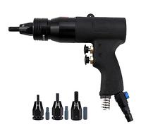 Pistolet à riveter pneumatique hydraulique industriel - Kit d'outils de rivet de qualité supérieure pour M3 M4 M5 M6 M8 M10 M12 - Pistolet à riveter pneumatique puissant parfait pour rivetage aveugle