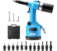 Pistolet à riveter pneumatique - Pince à riveter pneumatique pour rivets aveugles M3-M12 - Outil de rivetage haute performance pour le métal et le plastique - Outils de bricolage