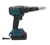 Pistolet À Riveter Sans Fil 88V, Kit De Riveteuse Aveugle Électrique Automatique Sans Brosse Avec Batterie Et Étui De Transport,2 battery