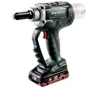 Metabo NP 18 LTX BL Riveteuse sans fil (18V/2x4,0Ah) MetaBOX 619002800