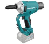 Pistolet à Riveter sans Fil, ONEMANA Pistolet à Rivets Électrique Automatique sans Balai jusqu'à 3/16'', Changement de Nez sans Outil, Compatible avec Le Pack Batterie Makita (Outil Seul)