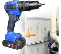 Pistolet à riveter sans fil, riveteuse aveugle électrique automatique portable sans balais, le travail des métaux et la réparation automobile