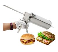 Pistolet à sauce hamburger - Distributeur quantitatif professionnel pour moutarde, vinaigre, tomate, salade - Pompe applicateur de cuisine