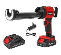 Pistolet à Silicone électrique pour Makita 18V, Pistolet à cartouche electrique 1500mAh, pistolet silicone avec LED,4 vitesses réglables, Pistolet Joints electrique 300ML pour Sceller,Étanchéifier