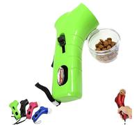 Pistolet à traitements pour chat, lanceur interactif pour animaux de compagnie, catapulte de nourriture pour chat et chien, distributeur de collation portable, tireur manuel pour l'exercice et